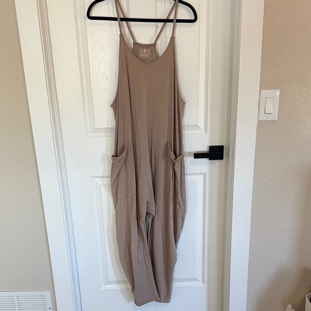 Free People Hot Shot Onesie in Mocha latte - Picture 2 of 5